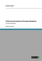 Performance Evaluation of Foreign Subsidiaries