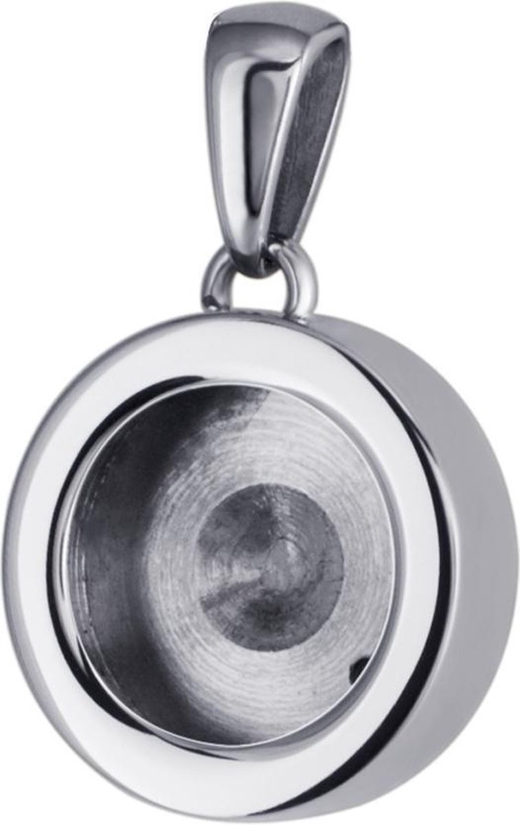 Mini Coin Ring Set Mat Zilverkleurig met Mini Coin Parelmoer Grijs Schelp