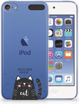 Housse en Cuir Etui de Protection pour Apple iPod Touch 5 | 6 Coque Cat Good Day