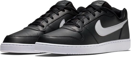Nike Ebernon Low Sneakers Heren - Black/White - Maat 44 | bol.com