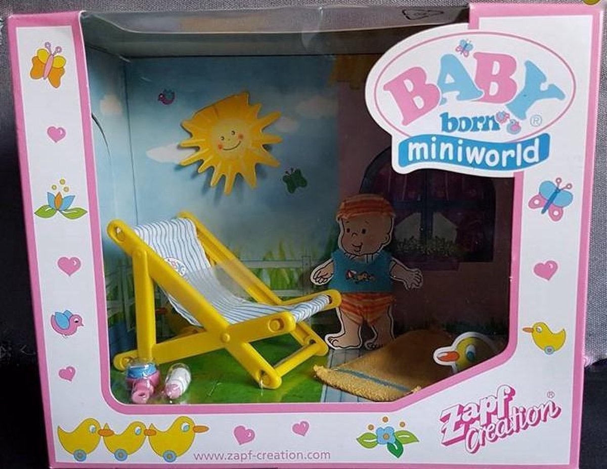 patroon salade uitrusting Baby Born mini world | bol.com