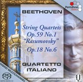 Quartetto Italiano - String Quartets Op.59 No.1 & Op.18 (Super Audio CD)