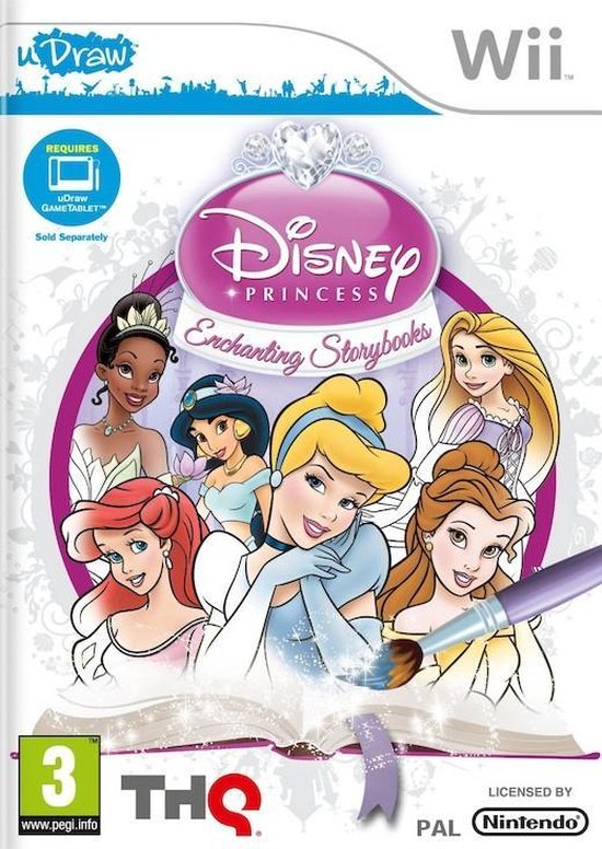 Disney Princess Enchanting Storybooks - uDraw /Wii
