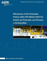 Effectiveness of the Preservation Protocol Within EPA Method 200.8 for Soluble and Particulate Lead Recovery in Drinking Water