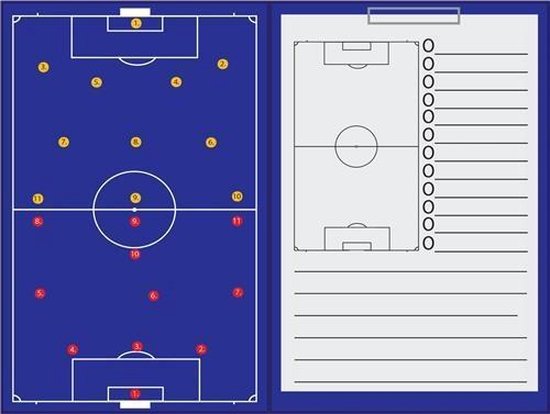 Sportec - Tactiekbord - voetbal | bol.com