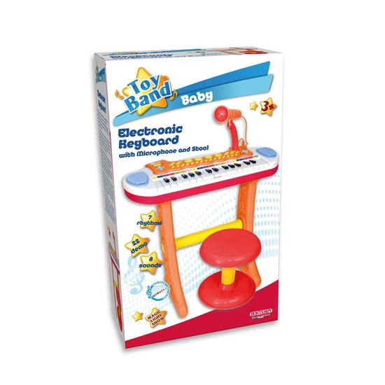 Bontempi Keyboard Toyband Met Microfoon En Lichteffecten