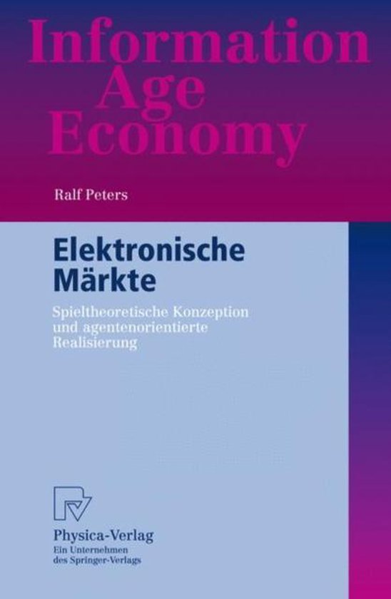 Elektronische Märkte - cover