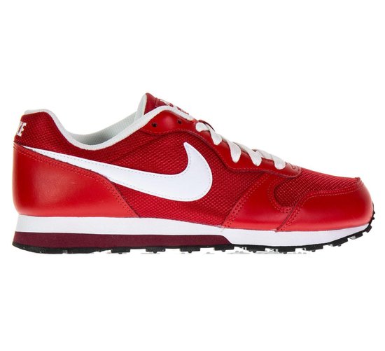 Nike MD Runner 2 (GS) Sneakers - Maat 36.5 - Jongens - rood/wit | bol.com
