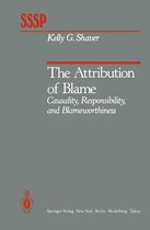 Springer Series in Social Psychology - The Attribution of Blame