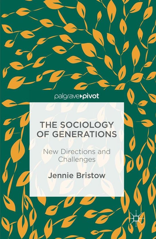 Social Sciences (R0) - The Sociology of Generations - cover