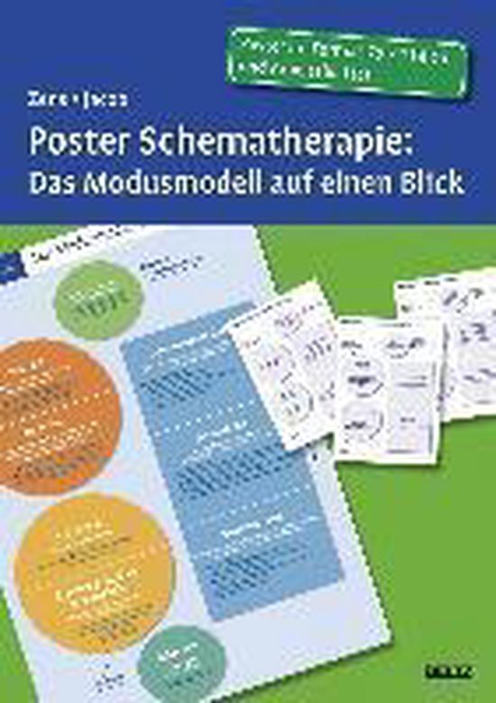 Boek cover Poster Schematherapie: Das Modusmodell auf einen Blick van Christine Zens (Paperback)