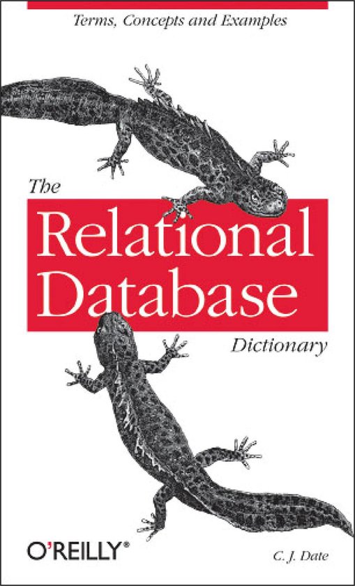 The Relational Database Dictionary - cover