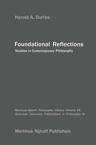 Martinus Nijhoff Philosophy Library 29 - Foundational Reflections