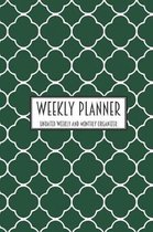 Weekly Planner Undated Weekly and Monthly Organizer