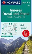 Inneres Ötztal und Pitztal, Gurgler Tal, Venter Tal 1:25 000
