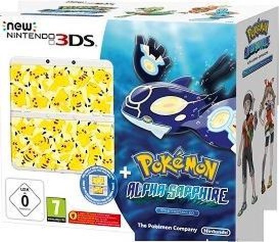 New Nintendo (Wit) Pokemon Alpha Sapphire Pokemon Cover Plate