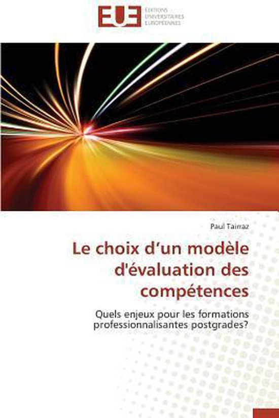 Omn.Univ.Europ.- Le Choix D Un Modèle d'Évaluation Des Com ... - cover