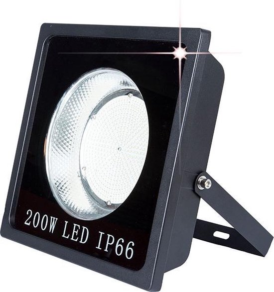 Metropolitan Sociaal Moedig 200W LED verstraler schijnwerper neutraal wit (120 lumen/watt!) | bol.com