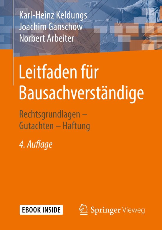 Leitfaden für Bausachverständige - cover