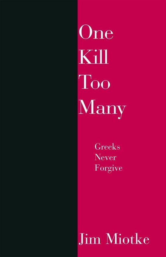 One Kill Too Many - cover