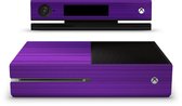 Xbox One Console Skin Brushed Paars
