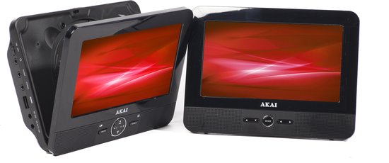 Akai ACVDS736T - Portable Dvd-speler met 2 schermen
