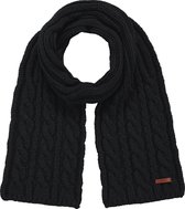 Barts Twister Scarf Heren - Black