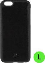 XQISIT iPlate Eman - Apple iPhone 6/6s Hoesje - Zwart