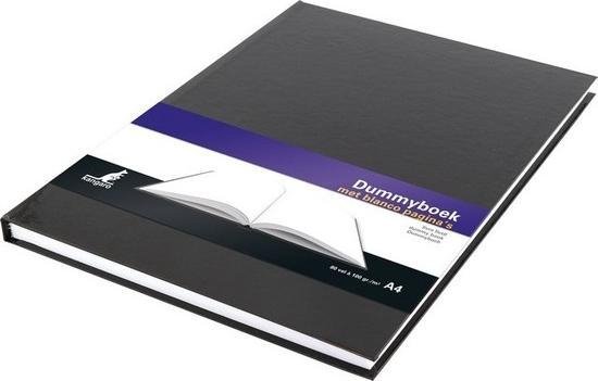 Kangaro Schetsboek - harde kaft - zwart - A4 formaat - 80 vellen - blanco  papier | bol