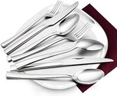 stabiele roestvrijstalen bestekset, cutlery set-30-Piece