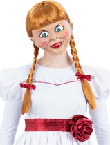 Smiffy's - Costume de Pop - Perruque Annabelle Heidi avec Noeuds - Rouge - Fête de la bière - Déguisements