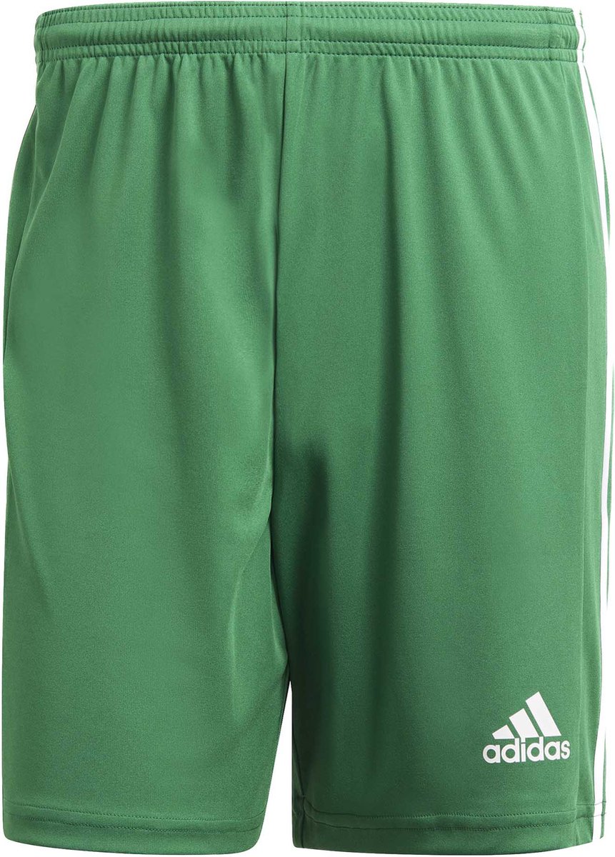 Adidas Squadra 21 Short Heren - Groen / Wit | Maat: 2XL