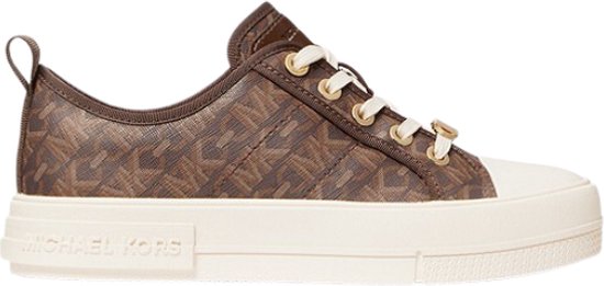 Michael Kors Evy Lace Up Dames Sneakers Laag