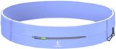 FlipBelt Zipper - Running Belt – Hardloopriem voor Telefoon, Water en Meer – Unisex – Lila - L