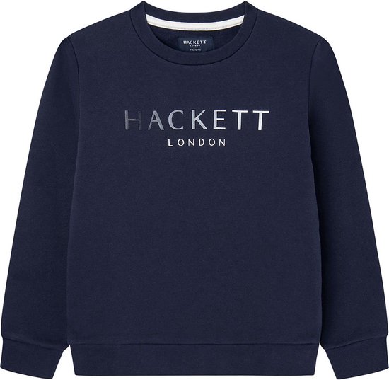 Hackett Hk580895 Sweatshirt Blauw 5 Years Jongen