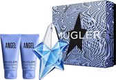 Thierry Mugler Angel Giftset - 25 ml hervulbare eau de parfum spray + 50 ml showergel + 50 ml bodylotion - cadeauset voor dames