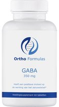 GABA - 350 mg - 60 zuigtabletten - aminozuren - neurotransmitter - geestelijke rust - mentale balans - werking zenuwstelsel - vegan