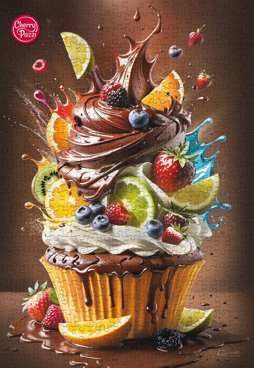 Crazy Cake Puzzel 500 Stukjes
