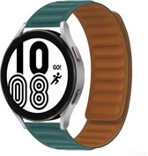 By Qubix Siliconen Loop bandje - Donkergroen - Xiaomi Mi Watch - Xiaomi Watch S1 - S1 Pro - S1 Active - Watch S2