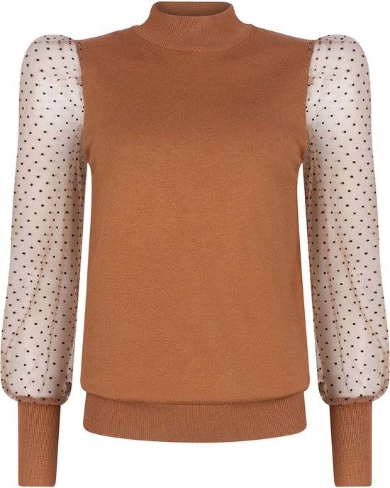 Knitted Top Marcie Camel S