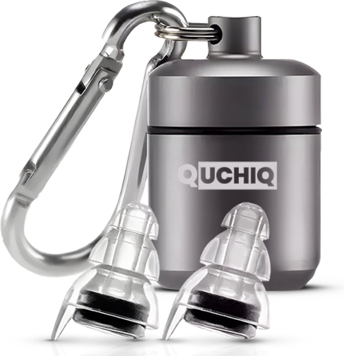 QuchiQ™ - Oordoppen - Slaap Oordoppen - Partyplug - Festival oordopjes - HSP Gehoorbescherming - Siliconen plug met filter - 18 dB protection – Oordopjes Slapen – Anti-Snurk – Earplugs - Gehoorbescherming – Party Plugs - Sleep Plugs - QuchiQ