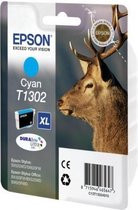 EPSON T1302 inktcartridge cyaan extra high capacity 10.1ml 1-pack RF-AM blister DURABrite Ultra Ink