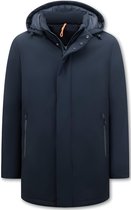 Veste d'hiver Neat Homme avec capuche amovible - 8766 - Blauw