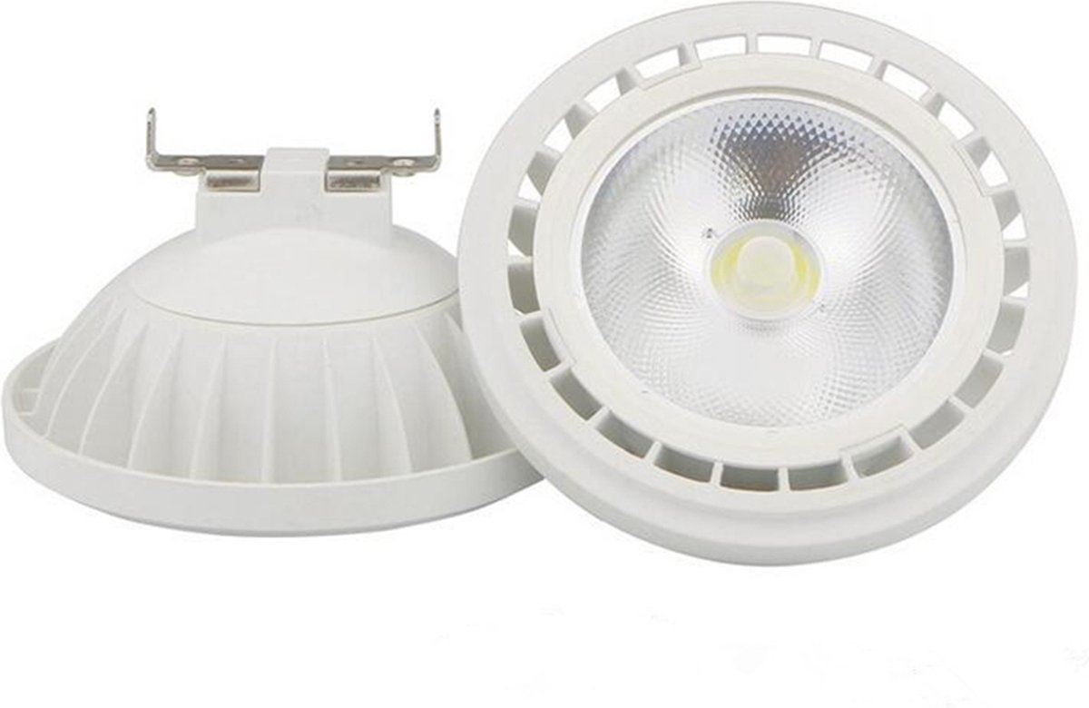 Groenovatie GU10 AR111 - LED Spot COB - 15W - 24D - Warm Wit