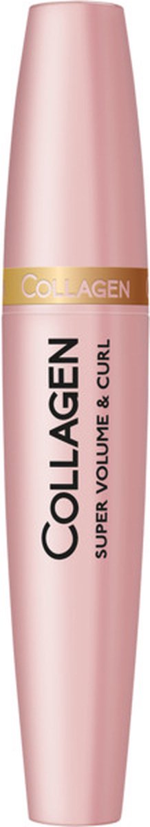 Collagen Super Volume & Curl Mascara - Řasenka Pro Objem + Natočení Řas 12 Ml