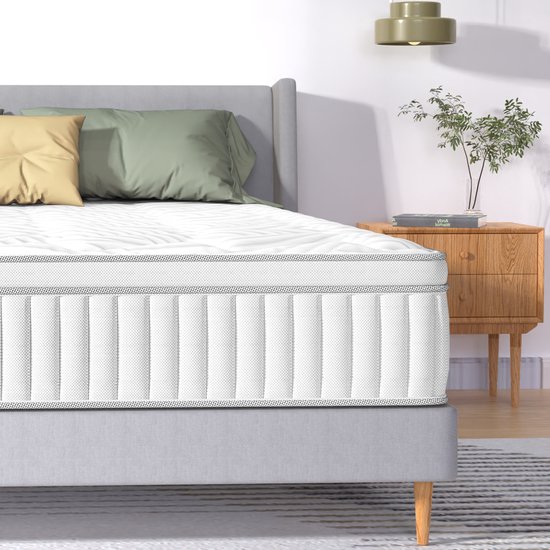 7 Zone Pocketvering matras 24 cm met Traagschuim