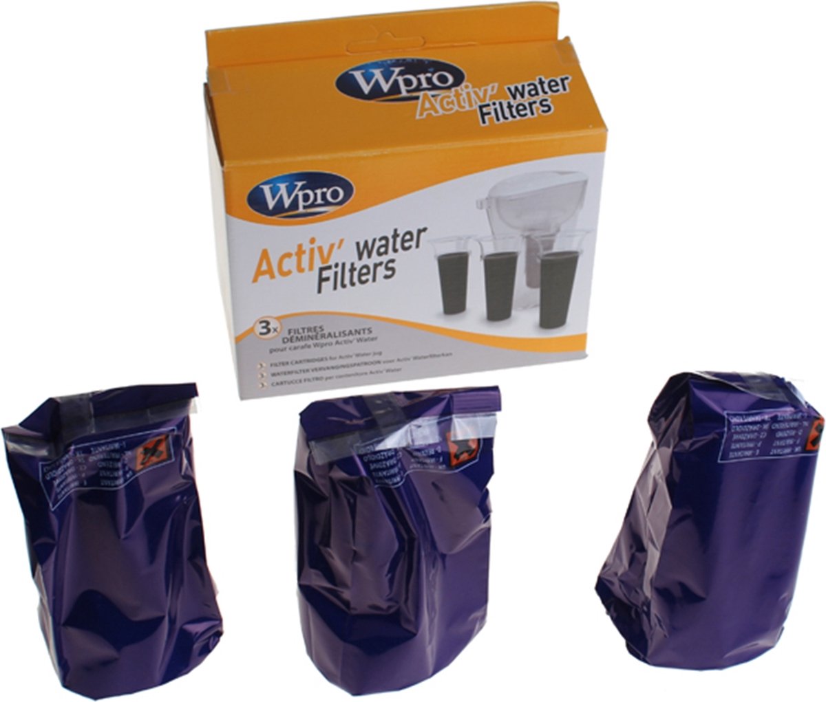 waterfilterpatronen Activ'Water 3 stuks