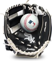 Franklin 9,5 Inch Youth MLB Glove and Ball Se Team White Sox