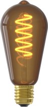 Bol.com Calex LED Filament Lamp - ST64 - E27 - Lichtbron Natural - Dimbaar - Warm Wit licht - 4W aanbieding