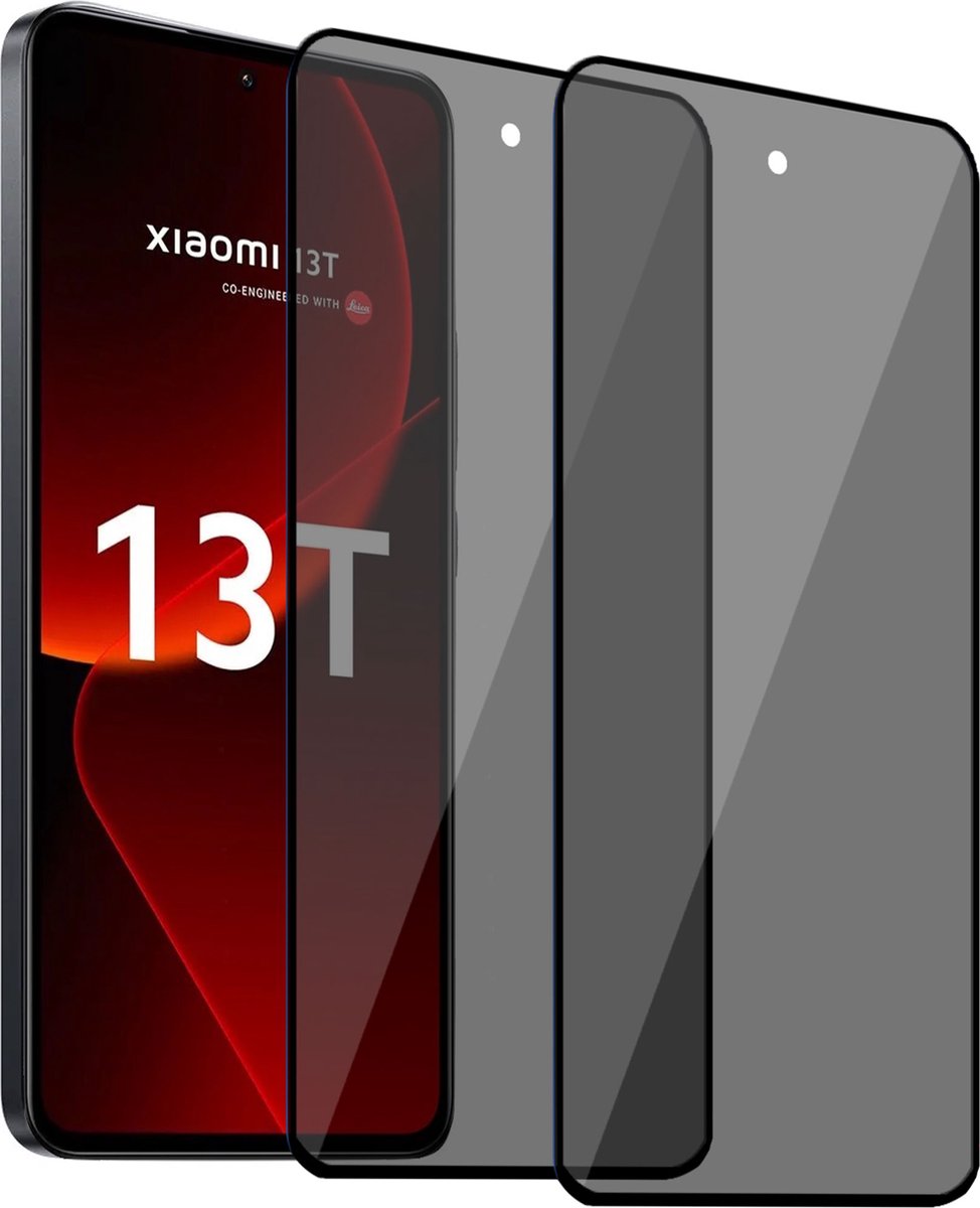 2x Geschikt voor Xiaomi 13T Screenprotector - Beschermglas - GuardCover